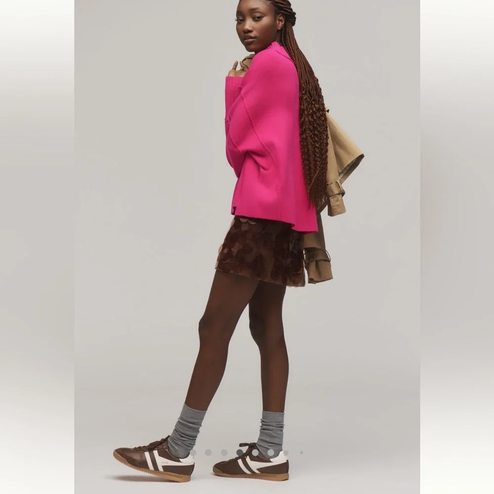 NWT Anthropologie Maeve Sequin Mini Skirt - Picture 4 of 7